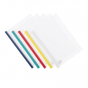 齐心 Q310 办公必备 报告夹 A4 抽杆式抽杆夹 30张 10个装