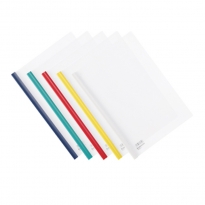 齐心 Q310 办公必备 报告夹 A4 抽杆式抽杆夹 30张 10个装