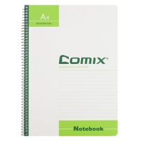 齐心 C4513 办公必备螺旋装订本 A4 80张笔记本软抄本