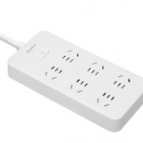 齐心 PCP-WZ648 延长线插座插板 插线板 6位30孔 总控全长5米